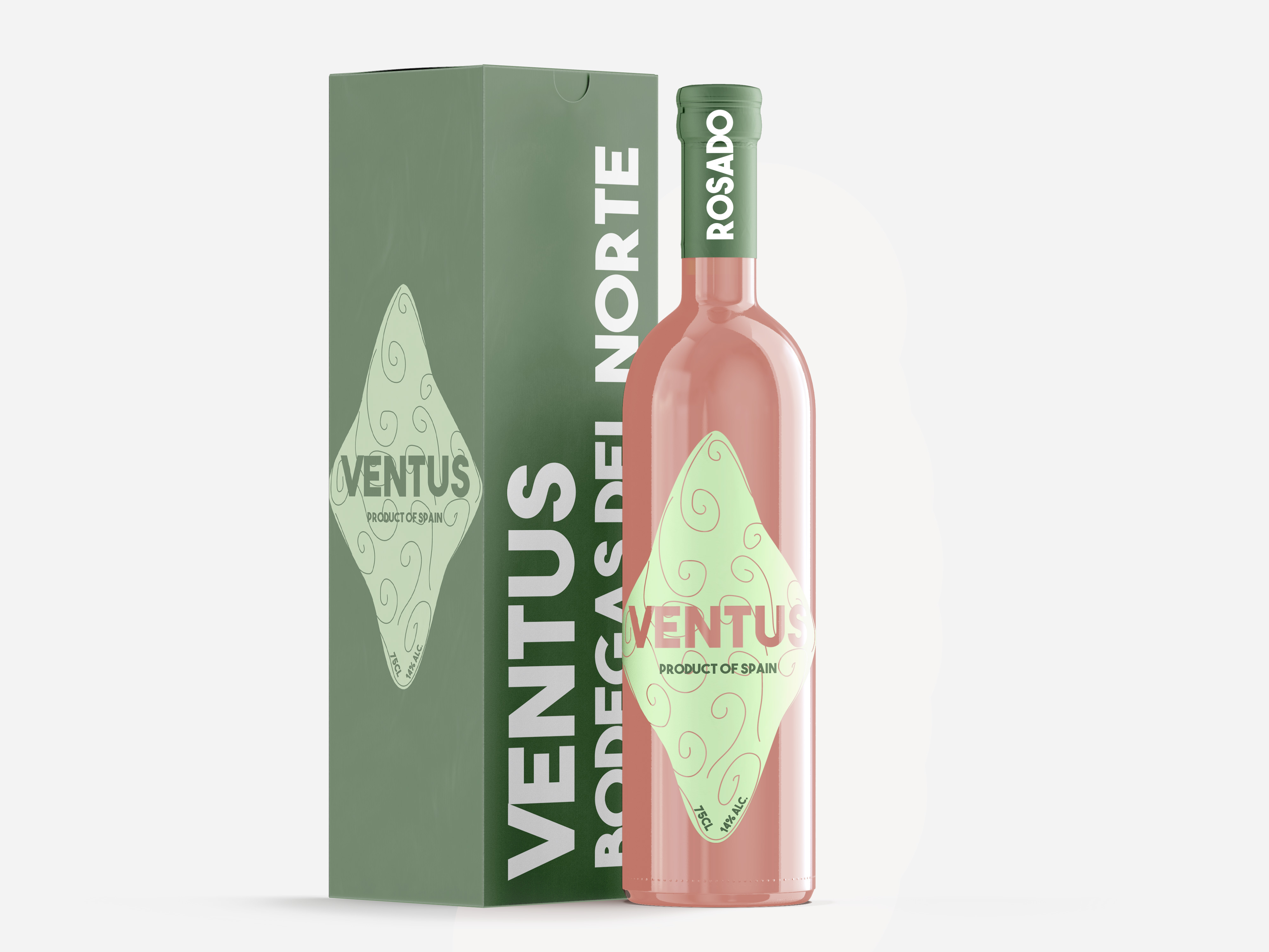 Ventus wine packaging